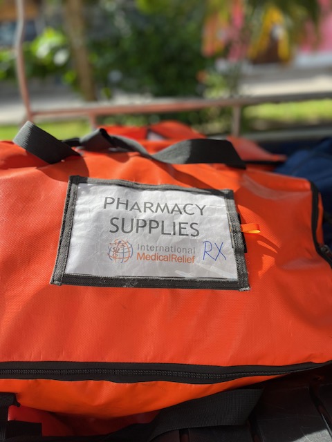 Pharmacy supplies packed for Pine Point Medical’s international mission