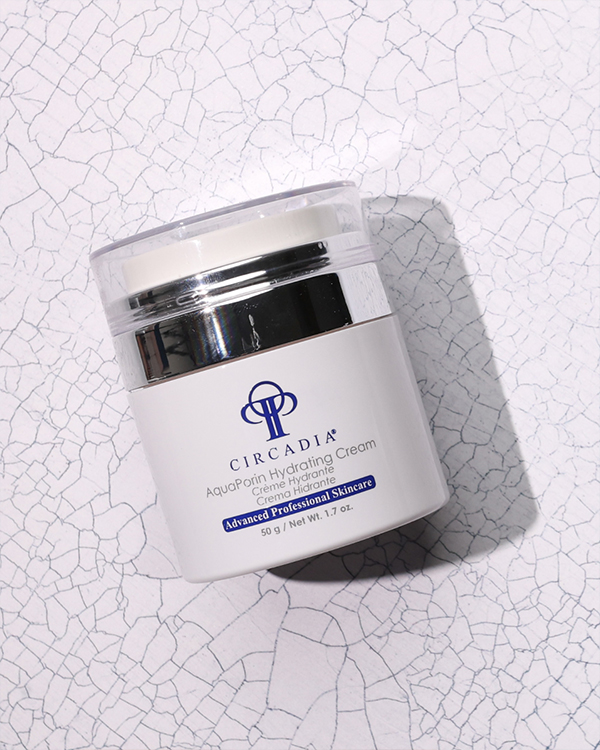 AquaPorin Hydrating Cream with natural oils to increase skin moisture and leave skin soft and healthy, available at Pine Point Medical